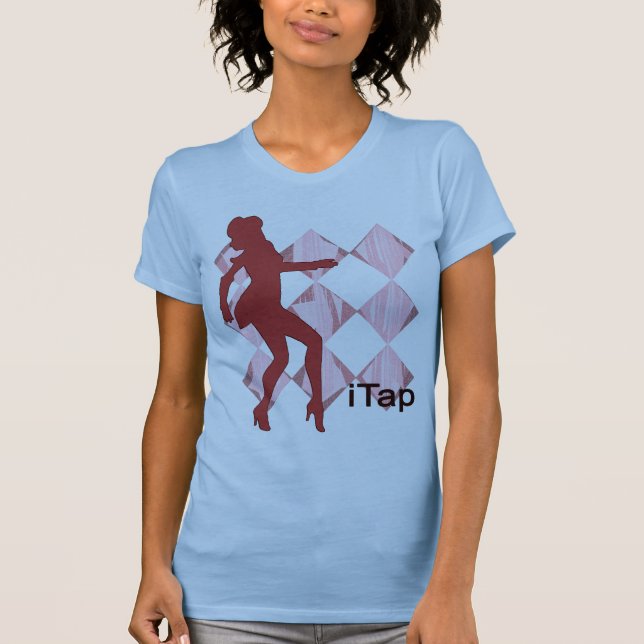 iTap Gal | iPod Graphics for Tap T-Shirt (Front)