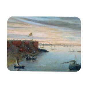 Itapiru, Paraguay, 1866 (oil on canvas) Magnet
