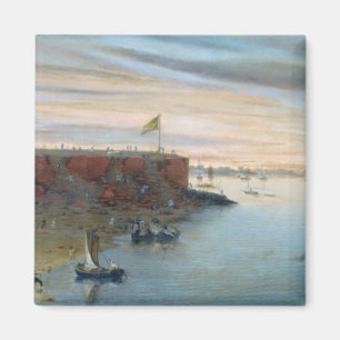 Itapiru, Paraguay, 1866 (oil on canvas) Magnet
