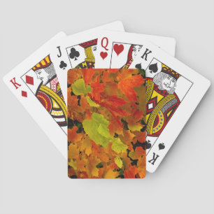 Itasca State Park, Fall Colors Playing Cards