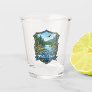Itasca State Park Minnesota Shot Glass