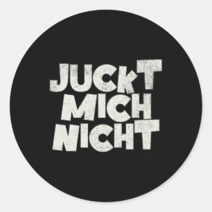 Itch Me Not Classic Round Sticker