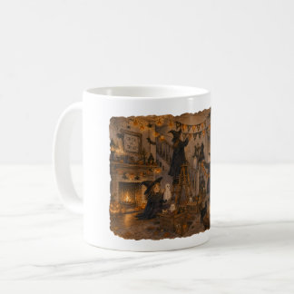 itches Decorating Halloween Living Room for Cosy Coffee Mug
