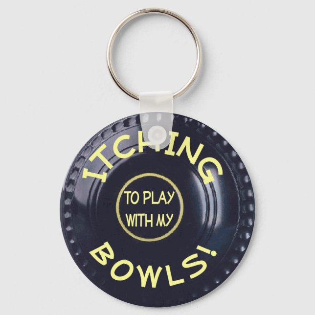 ITCHING BOWLS! KEY RING (Front)