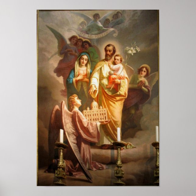 Ite ad Joseph Altarpiece Poster (Front)