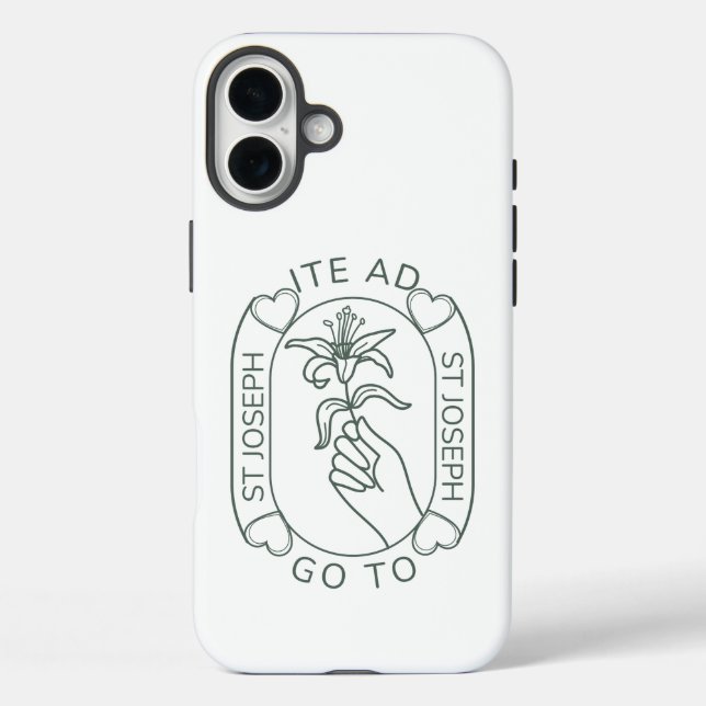 Ite Ad Joseph Case-Mate iPhone Case (Back)