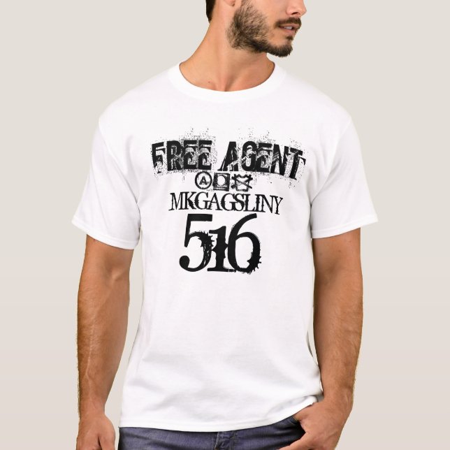 Item 60, Free Agent 516 T-Shirt (Front)