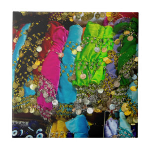 Items For Sale In Spice Market, Istanbul, Turkey Tile