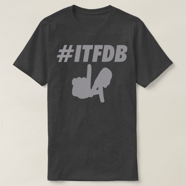 ITFDB LA Hands Grey TShirt (Design Front)