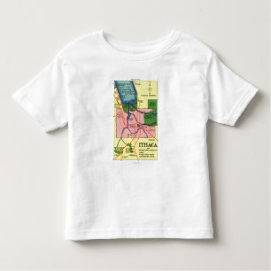 Ithaca and Nearby Points of Interest Toddler T-Shirt