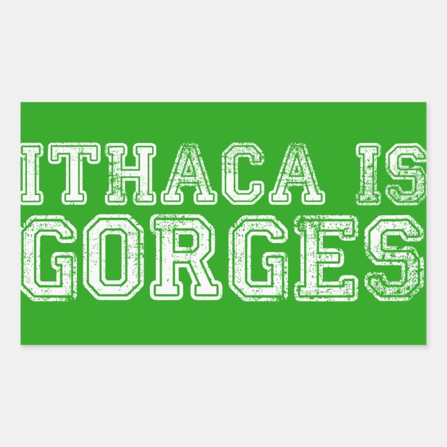 ITHACA IS GORGES STICKER (Front)