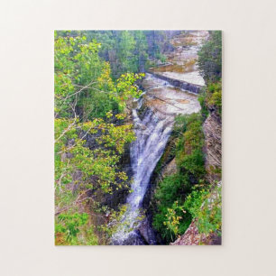 ITHACA NEW YORK CASCADILA GORGE  JIGSAW PUZZLE