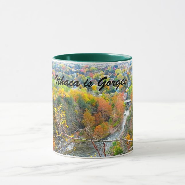 ITHACA NEW YORK GORGE MUG (Center)
