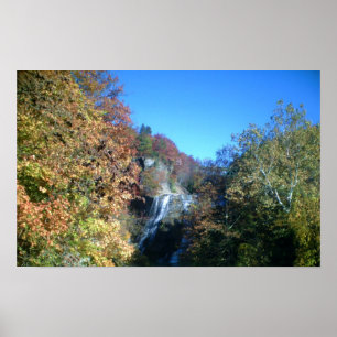 ITHACA NEW YORK WATERFALL poster