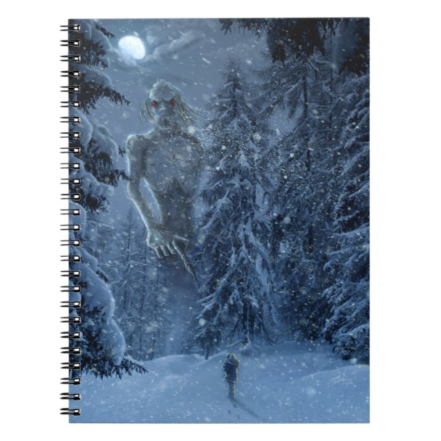 Ithaqua the Wind Walker Notebook (Front)
