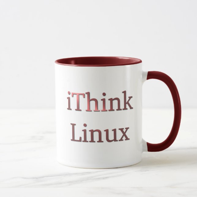 iThink Linux, Designs by Che Dean Mug (Right)