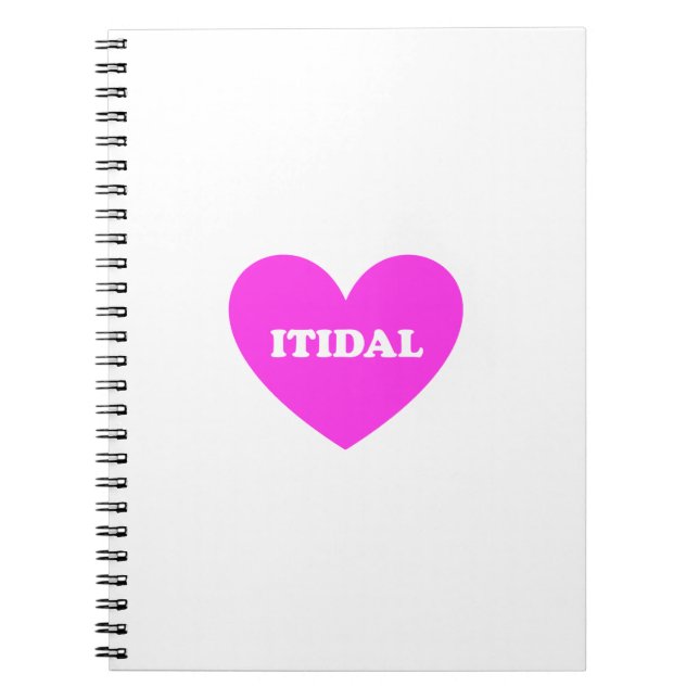 Itidal Notebook (Front)