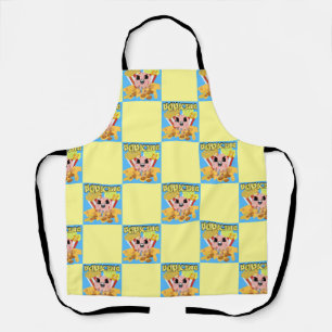 itiez anime popcornking cheese caramel funny Metal Apron