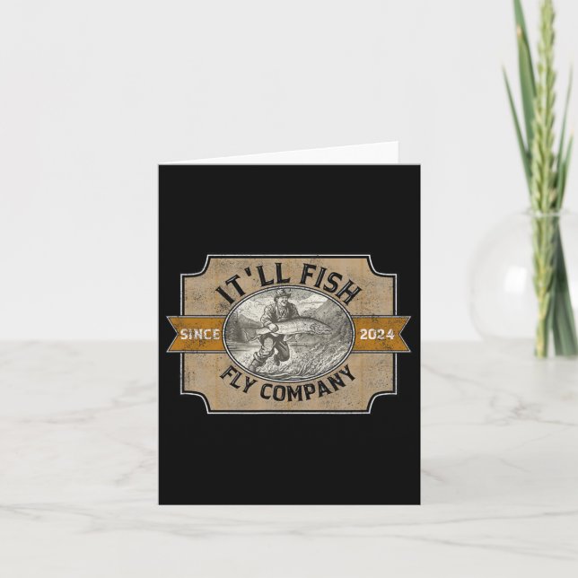 It'll Fish Fly Company  Card (Front)