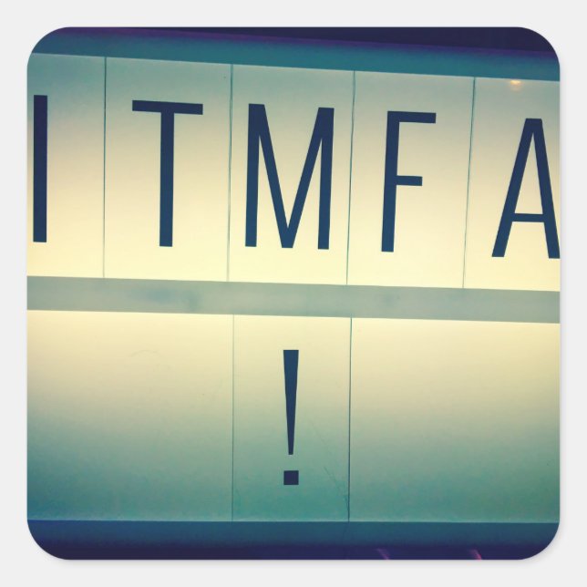 ITMFA (Impeach the...) stickers (Front)