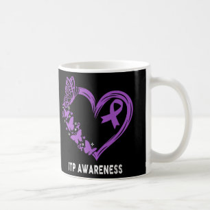 Itp Awareness Heart Itp Warrior Coffee Mug
