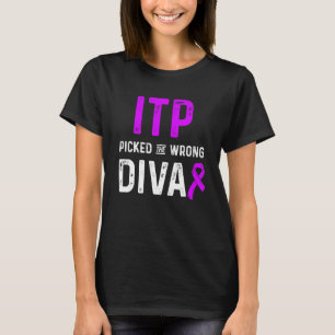 Itp Awareness Immune Thrombocytopenia Warrior Surv T-Shirt