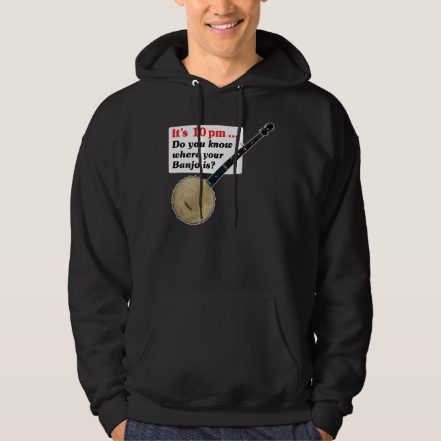 It's 10 pm ... dark Hoodie (Front)