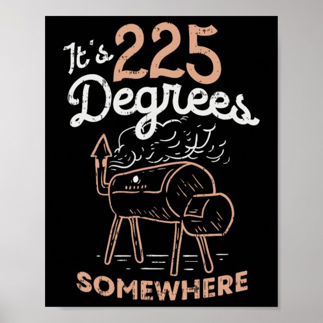 It's 225 Degrees Somewhere  Poster (Front)