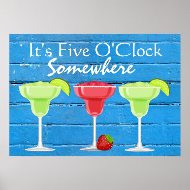 It's 5:00 Somewhere - SRF Poster (Front)