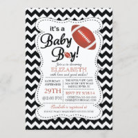 It's a Baby Boy Football Baby Shower