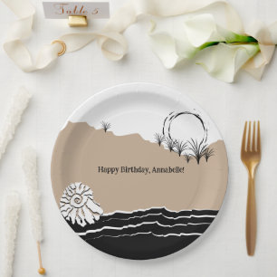 It's A Beach Birthday Party Paper Plates