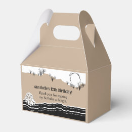 It's A Beach Party 12th Birthday Party Favour Box