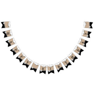  It's A Beach Party Happy Birthday  Bunting