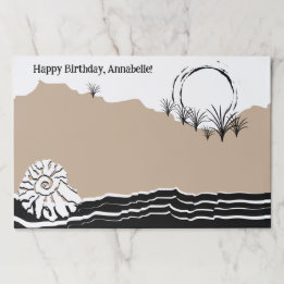 It's A Beach Party Happy Birthday Name