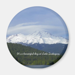 It's a beautiful day at Lake Siskiyou. Magnet