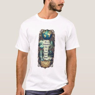 It's a Beautiful Day to Leave Me Alone" Vintage T T-Shirt