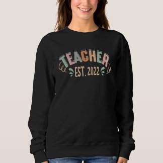 its a beautiful teacher day for learning Teacher 2 Sweatshirt