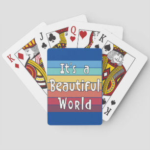 It's a Beautiful World Playing Cards