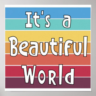 It's a Beautiful World    Poster
