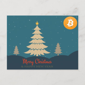 It's a Bitcoin Christmas! Holiday Postcard