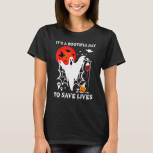 It's A Boo Tiful Beautiful Say To Save Lives Nurse T-Shirt