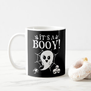 It's A Booy, Cute Baby Gender Reveal Halloween Coffee Mug