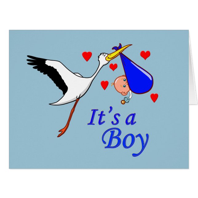 It's A Boy (Front Horizontal)