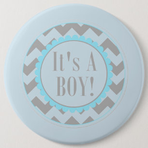 It's a Boy 6 Cm Round Badge