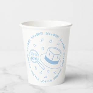 It's a Boy! announcement Paper Cups