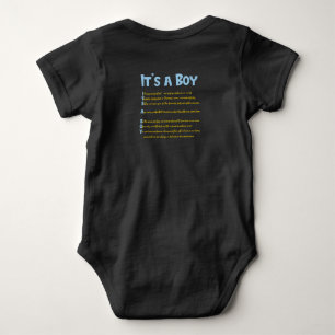 "It's a Boy" Baby Body Suit Bodysuit