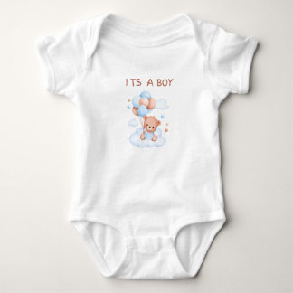Its a boy baby bodysuit