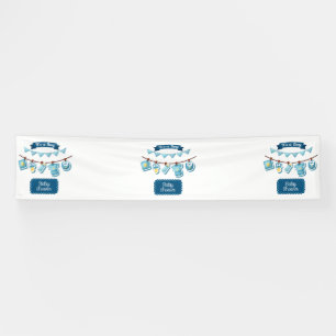 It's A Boy Baby Shower 2.5x12 Vinyl Banner