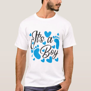 It's a Boy! Baby Shower Announcement Cute Baby T-Shirt