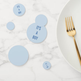 It's a Boy Baby Shower Confetti